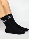 Unisex Black ‘Get Comfy’ Classic Socks
