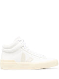 Veja White High Top Trainers