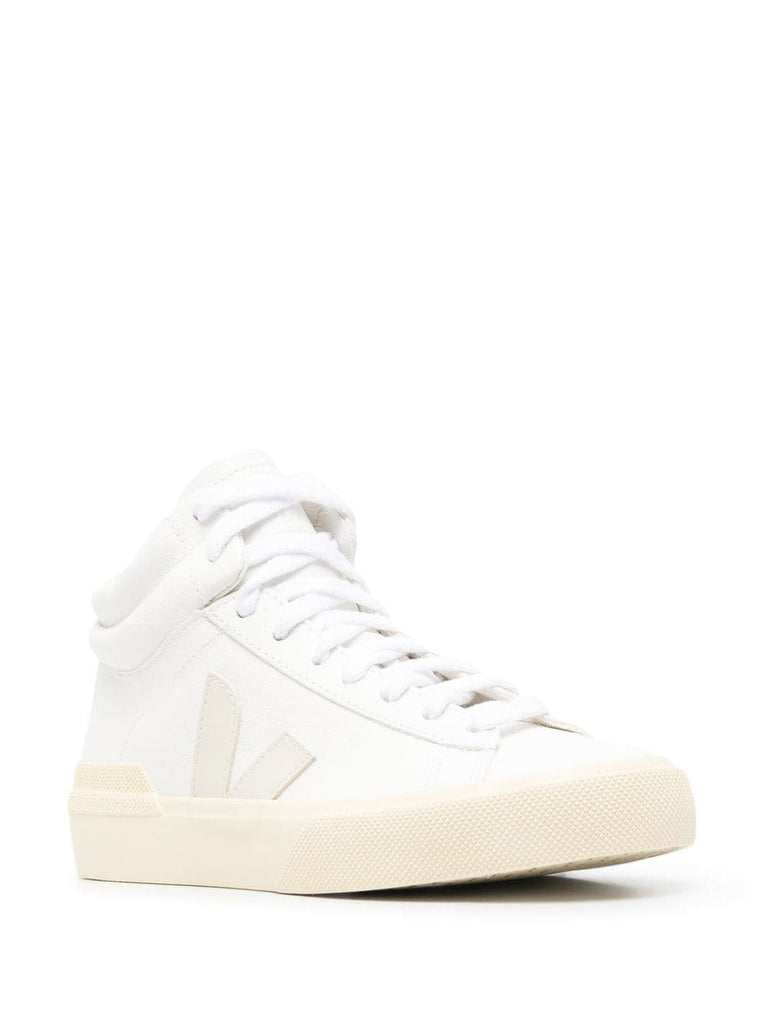 Veja White High Top Trainers 1